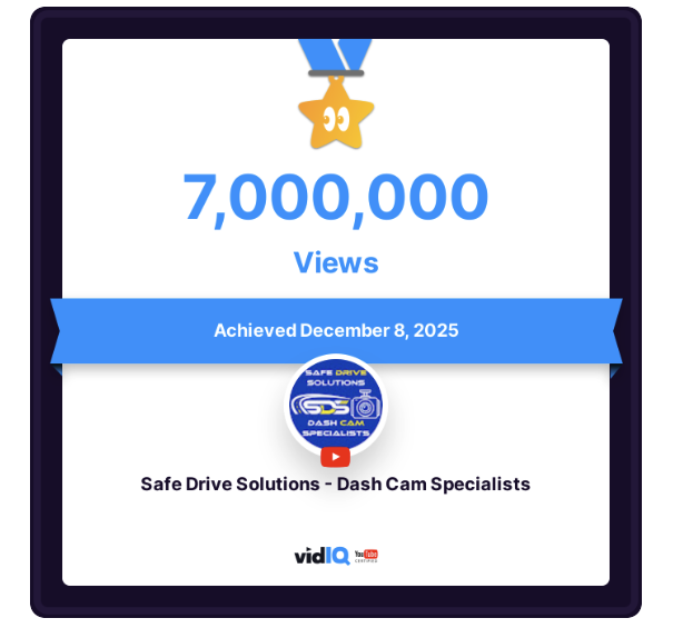 SafeDriveSolut1's tweet photo. WOW our #YOUTUBE channel just keeps growing. 
Get educated on our latest video
#dashcam parking mode in the rain
https://t.co/XGkFzVI6rz 

Or watch our top choices for 2025 #dashcamera
https://t.co/Ckr5VOCypd https://t.co/pGriMybum1