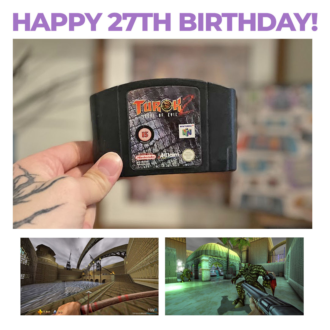 retro_dodo's tweet image. Hey @PlayAcclaim, bring us more Turok (please!🦖)

#Turok #N64