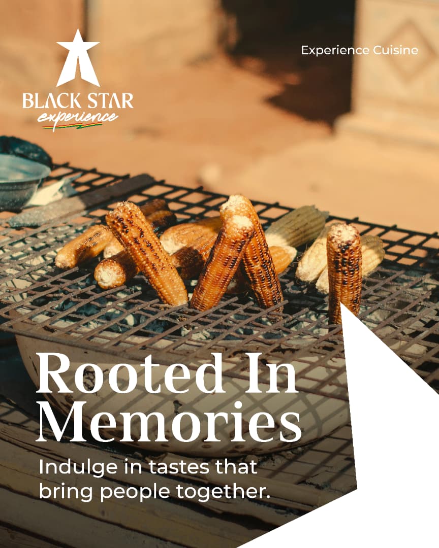 Taste the tradition, feel the culture, and live the Ghanaian vibe. 

What snack are you looking to try in Ghana?

#blackstarexperince #experienceghana #seeghana #feelghana