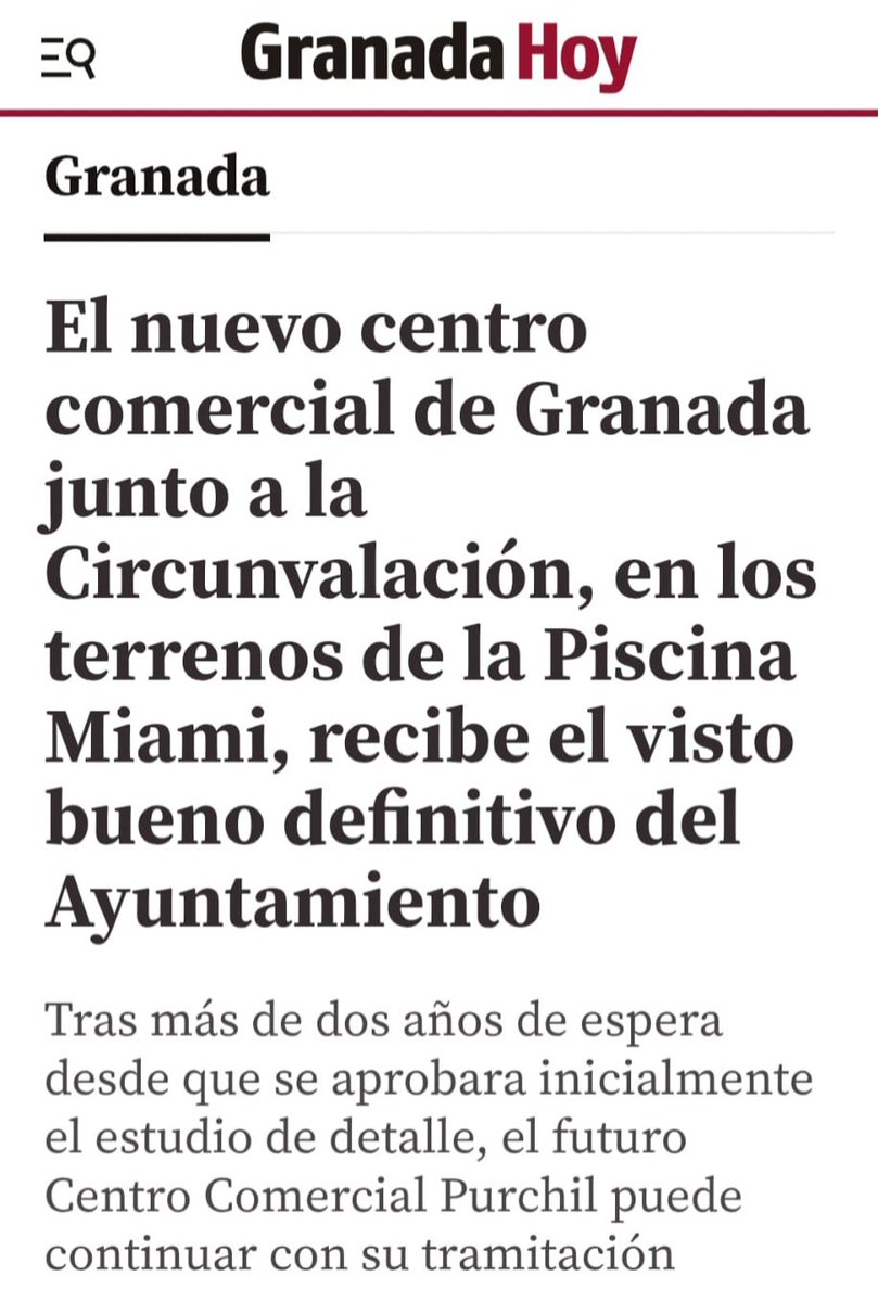 Esta es la ZBE de Granada: Destruir el comercio de cercanía y concentrar los servicios comerciales en una zona separada de la residencia, junto a un gran aparcamiento, dando facilidades para acceder al centro comercial en automóvil privado <a href="/marifrangr/">Marifran Carazo</a> <a href="/bsagustino/">Beatriz Sánchez Agustino</a> <a href="/RaquelRuz1/">Raquel Ruz</a>