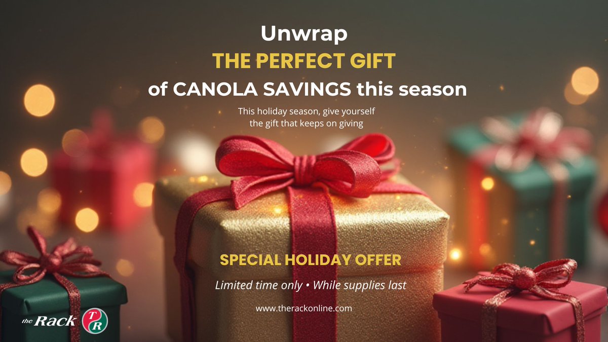 It’s not too late to treat yourself this holiday season! 🎁

Ask your local Rack Retail how you can save some Christmas cash, but act fast… these festive deals won’t stick around! 🎄