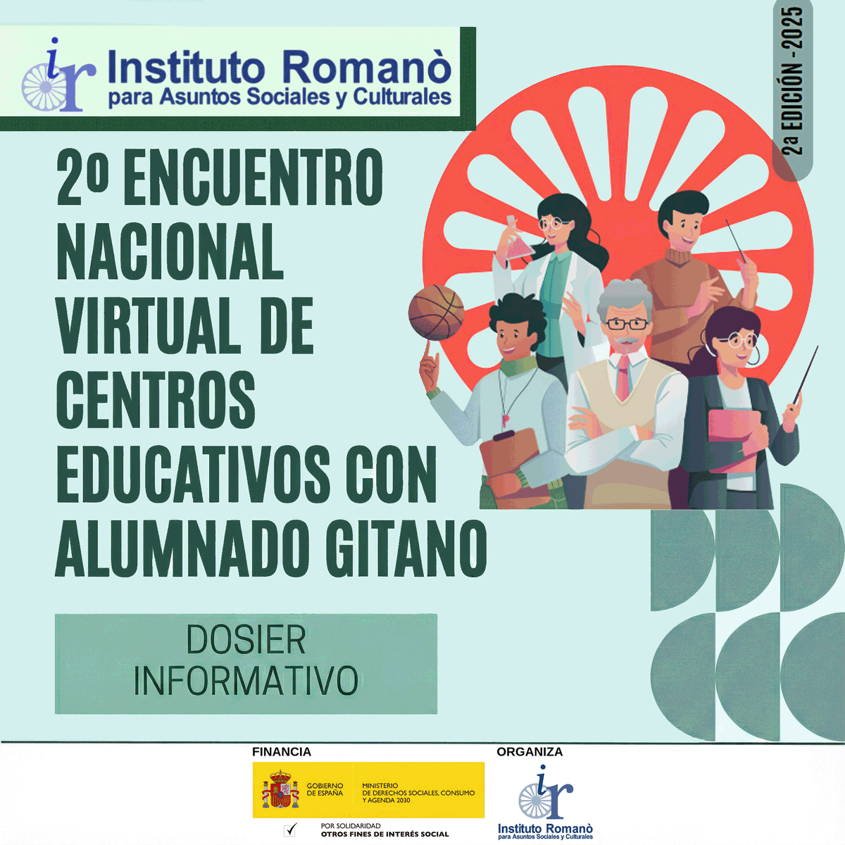 InstitutoRomano's tweet photo. ➡️ Tejiendo redes por la #inclusióneducativa: descubre el documento final del "II Encuentro Nacional Virtual de #CentrosEducativos con #AlumnadoGitano"

Puedes descargar el documento completo 📖 aquí 🔗 https://t.co/dAhQ3e2a5b

#PuebloGitano  #600AñosPuebloGitano https://t.co/MEx4w3YrkU
