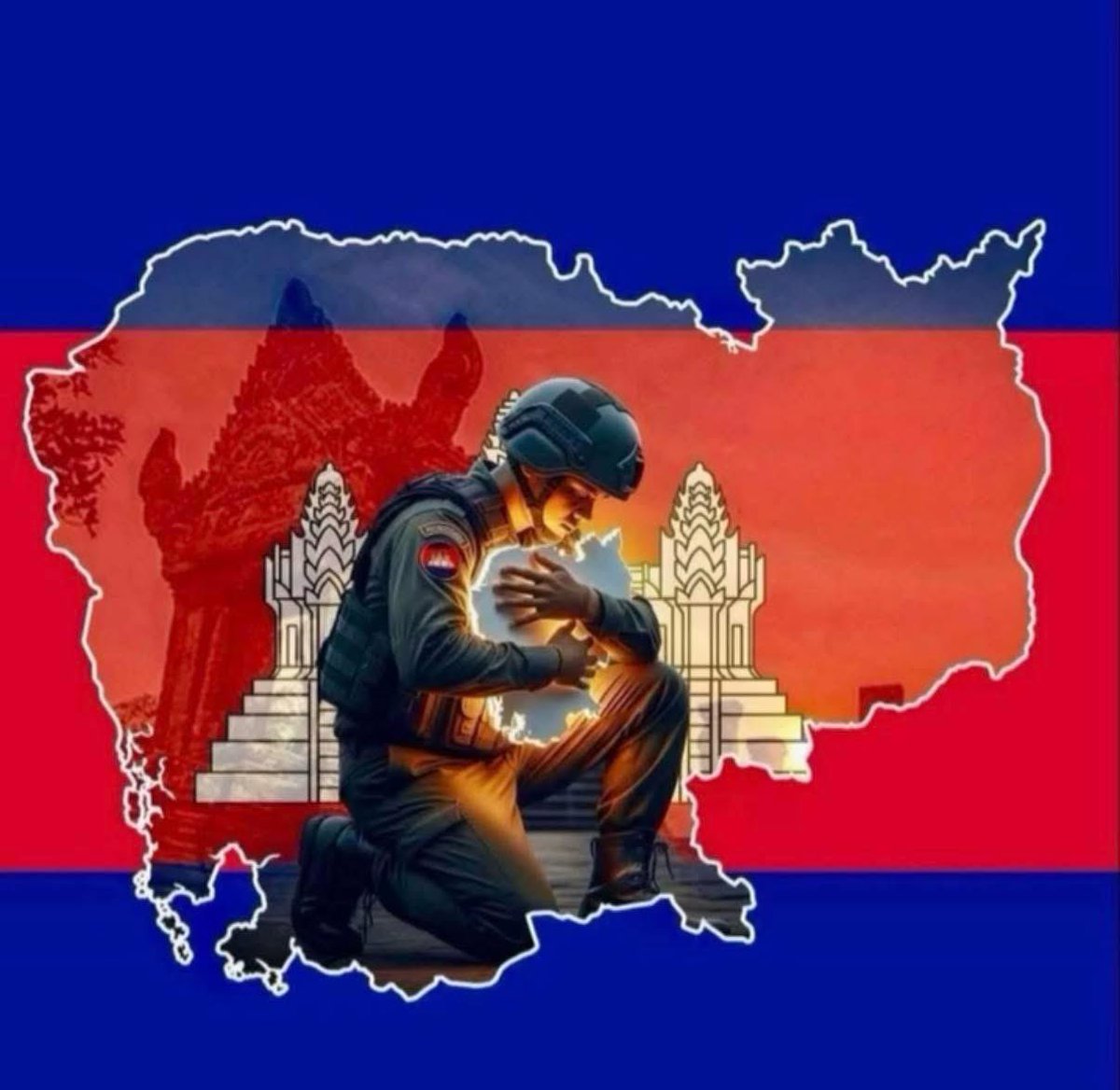 Jing_jing544's tweet image. We, the Cambodian people, will always stand for peace — it is what we value the most.

Please pray for our country and our nation. May our soldiers stay safe, healthy, and strong as they work to protect our homeland🇰🇭❤️‍🩹

#CambodiaNeedPeace 
#JusticeForCambodia