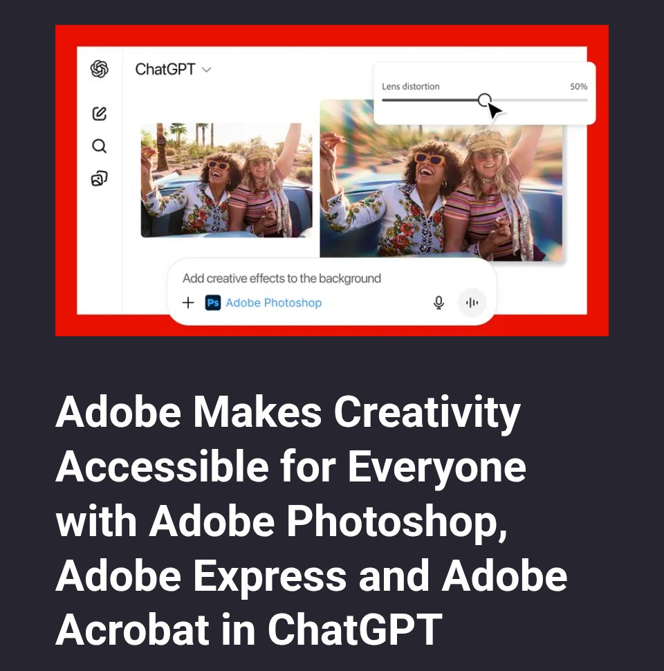 Adobe tools inside ChatGPT UI