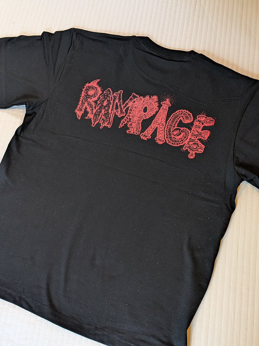 Oneuptoy's tweet photo. RAMPAGE TOYS
福袋の中身のTシャツの画像が到着!
一応上限アリの受注生産で明日12/11 20:00終了です。
よろしくお願いします。
#RAMPAGETOYS
#oneuptoy https://t.co/YfH8vZhlMW