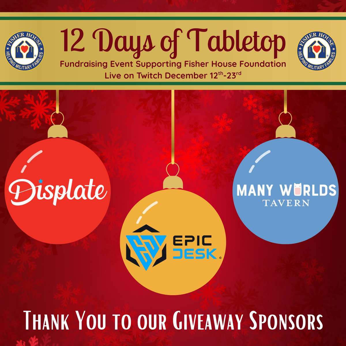 Fisher House Streaming tweet media