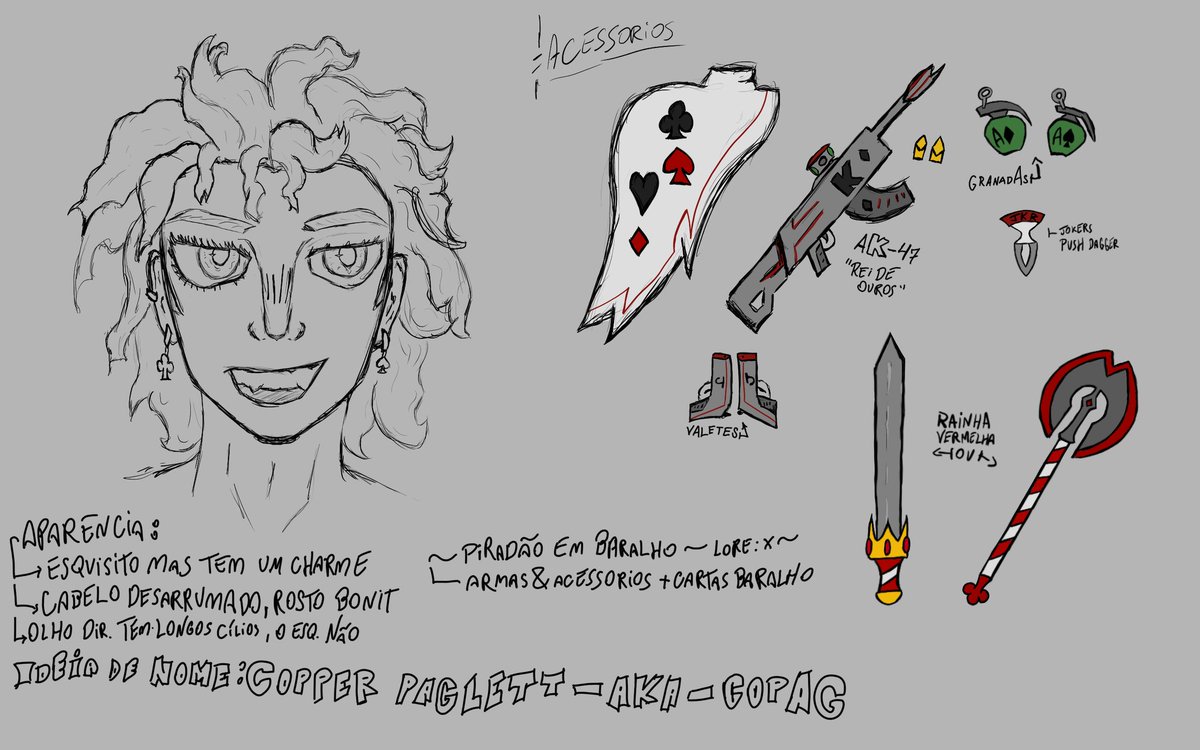 xodrogo's tweet photo. Tive uma ideia de personagem pra RPG no carro dirigindo e fiquei com vontade de desenhar e provavelmente isso vai virar meu conteúdo aqui, apesar de eu nunca ter jogado RPG de fato :) 

Quero postar essas coisas aqui q vai q algm q joga curte o boneco e usa ele ou uma arte sla ne https://t.co/6ANEwoBhgq