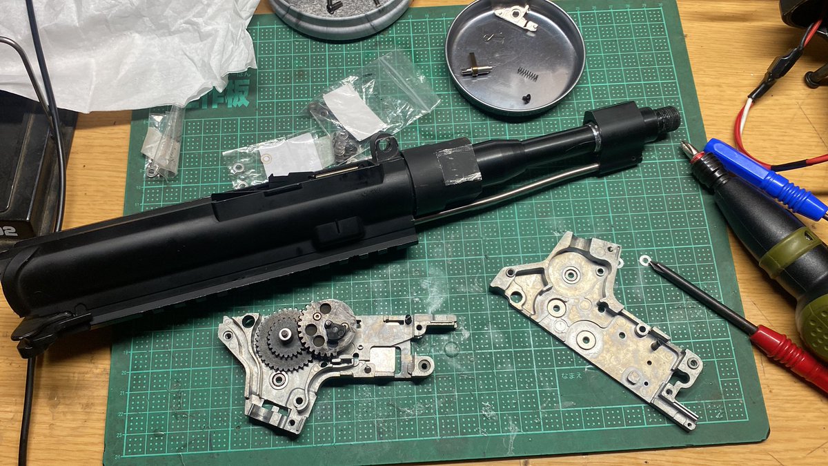 娘の専用エアガンを鋭意作成中 C.A.T.のメタルレシーバーARをベースに