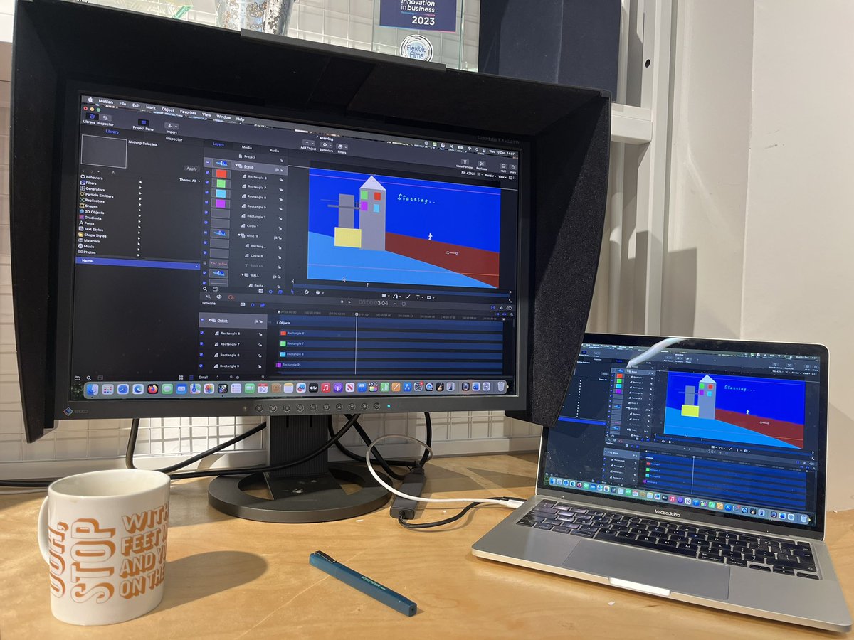 In between filming days flexible Films is busy creating titles for future projects!