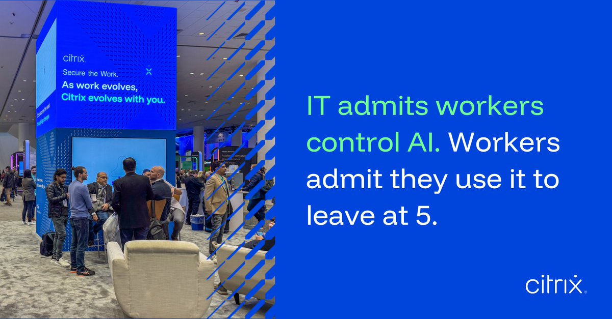 Citrix surveyed over 1,500 people at #MSIgnite for their thoughts on #AI. Here, Brian Madden breaks down the results and what they tell us about workspaces of the future: spr.ly/6018C6vhA