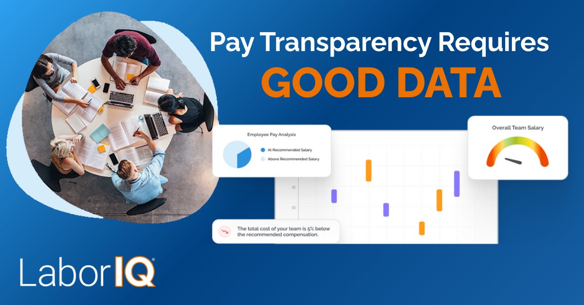 LaborIQSoftware's tweet photo. Transparent pay structures build trust. Using accurate compensation data lets you create fair pay bands and communicate openly about pay decisions. Details: https://t.co/vZpz0JRoO6
#PayTransparency https://t.co/WK2XWyMMNs