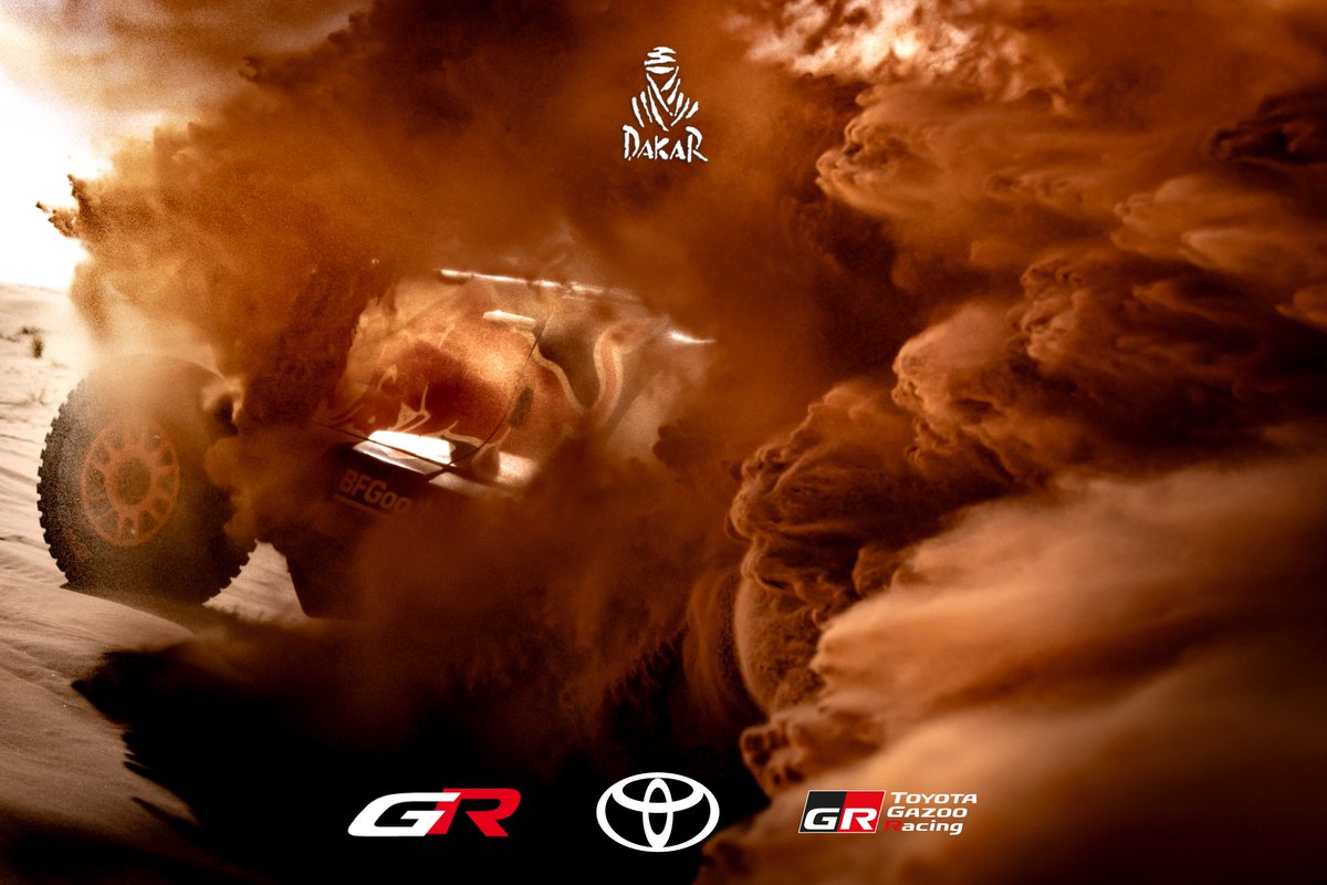 ASelekos's tweet photo. @dakar 2026 2⃣4⃣ DAYS TO GO 🇸🇦⏳🐪 

#Toyota #TGRW2RC #Dakar2026 https://t.co/LrFDCdN7Fj