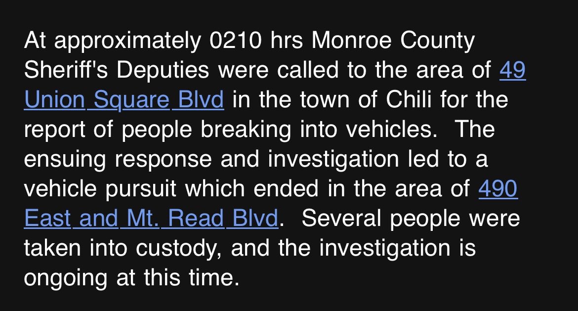 mcfw's tweet image. Chili incident overnight. #roc