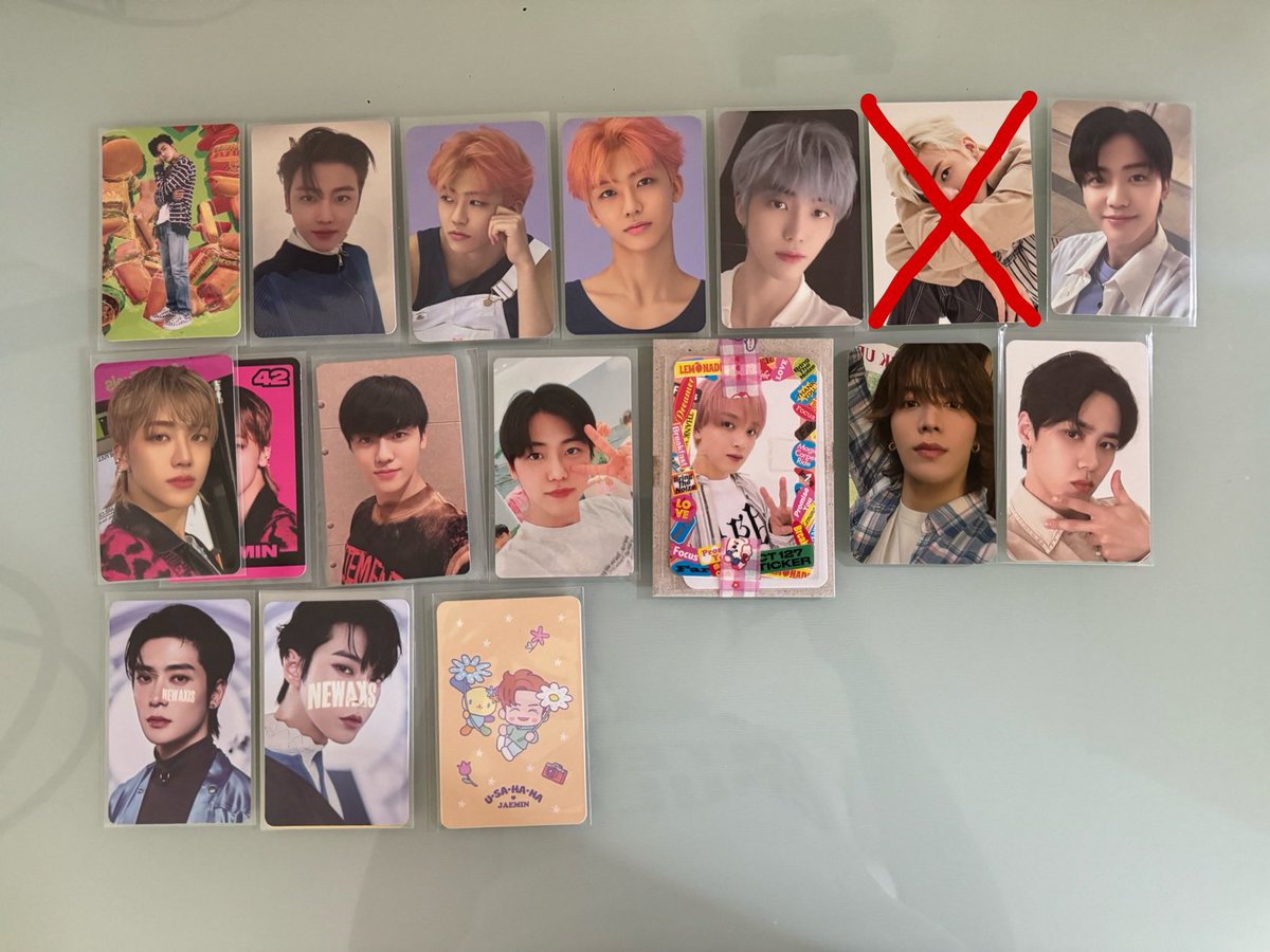 standbylee_'s tweet photo. พร้อมส่ง/wts🤍🌟

การ์ด แจมิน แฮชาน ยูตะ คุน แจฮยอน โดยอง
ใบละ 100 ทุกใบค่าา‼️
ส่งฟรี!🚗💨

รับผ่อน/มัดจำ/วอลเลท
สนใจ dm มาขอดูเพิ่มเติมได้เลยค่า🙇🏻‍♀️
#ตลาดนัดnct #ตลาดนัดอซท https://t.co/E517XmmAtc
