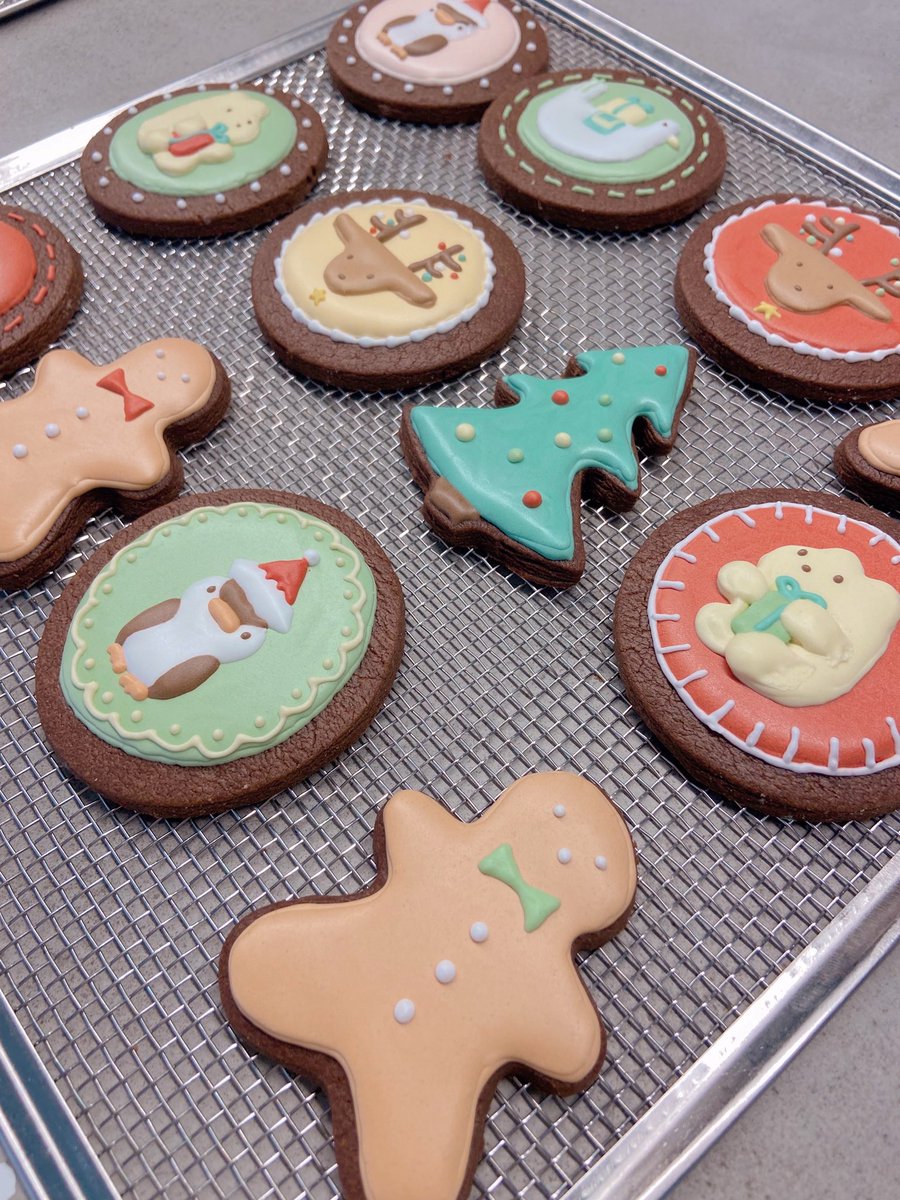 そしてなんと！
今回の展示ではオリジナルデザインの
アイシングクッキーも販売させていただけることになりました🍪💫

数量限定の販売のため、
気になる方はお早めにお越しください🏃‍♀️！