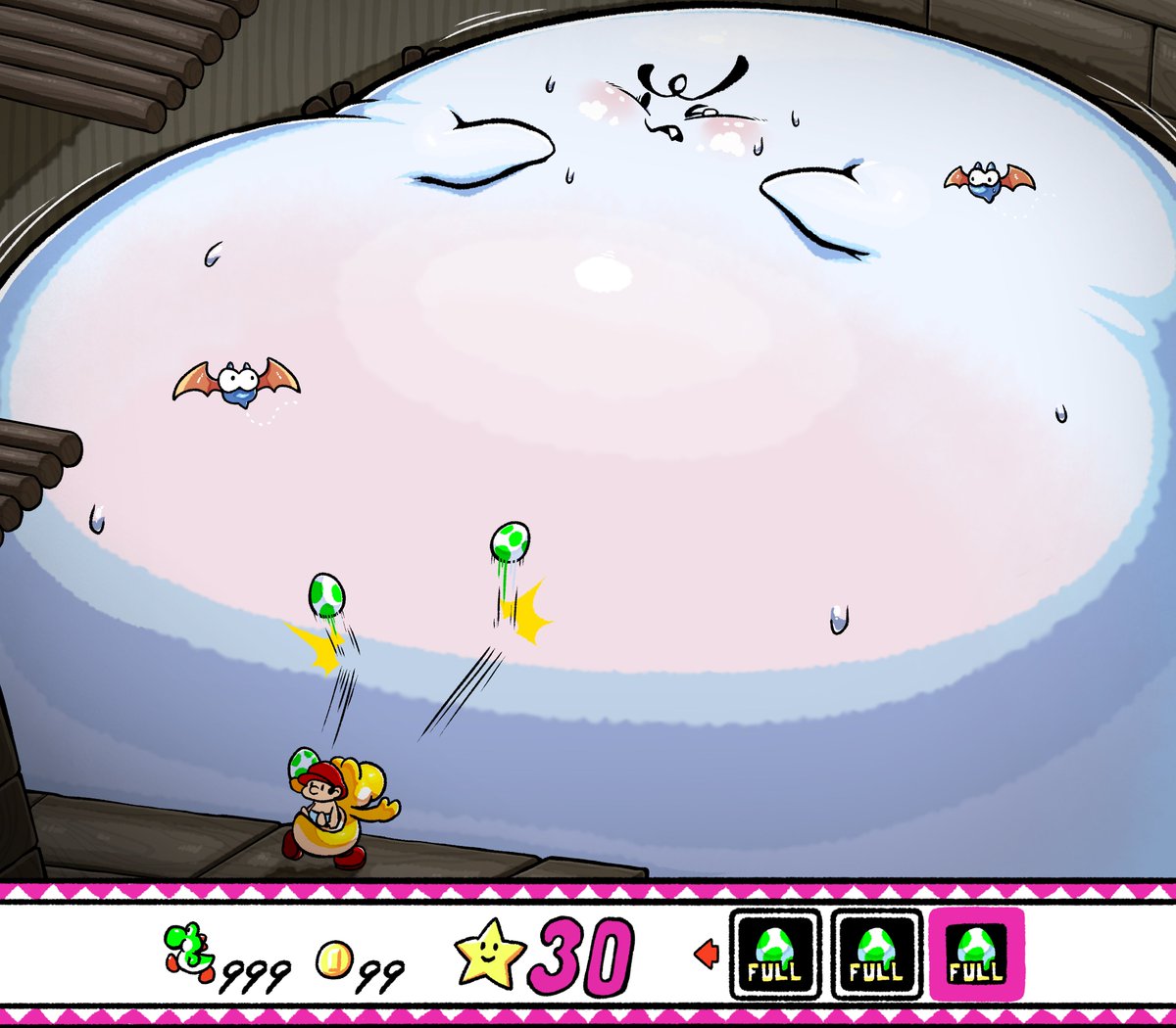 フルタマゴを乱用してどこまで大きくなるか検証中…