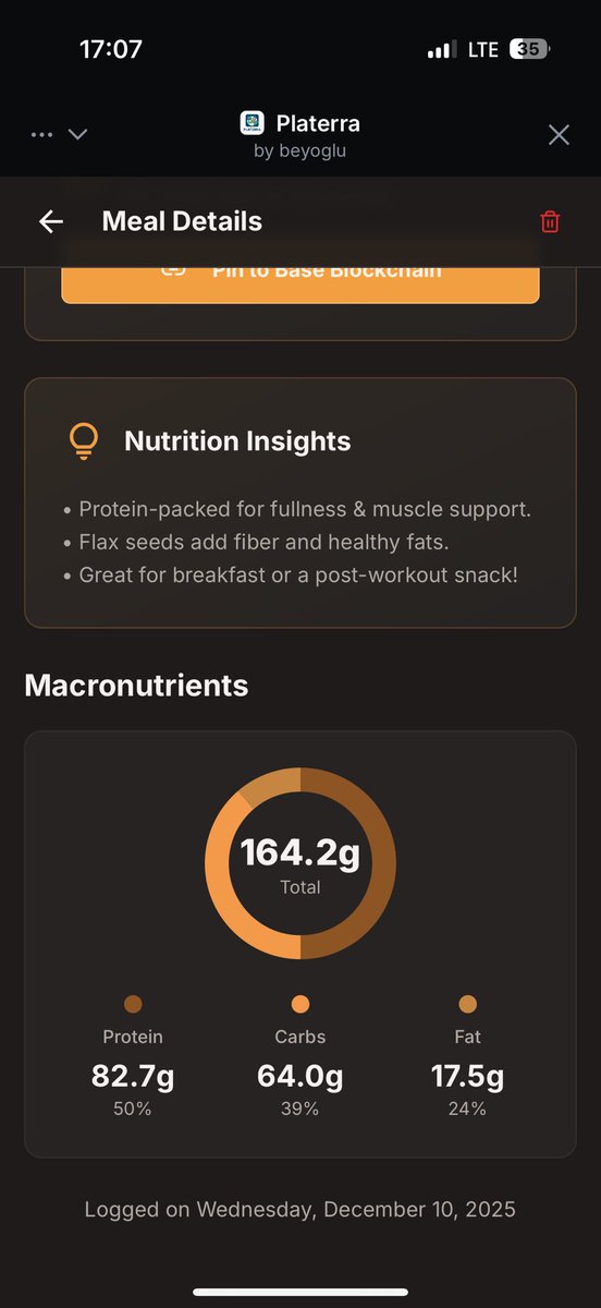 Platerraapp's tweet photo. Seems confusing what is in to see macros!

However https://t.co/RnVw9FCVMm is pretty cool to identify and track your individual-spesific nutrition macros. https://t.co/3jwcBBHAIF