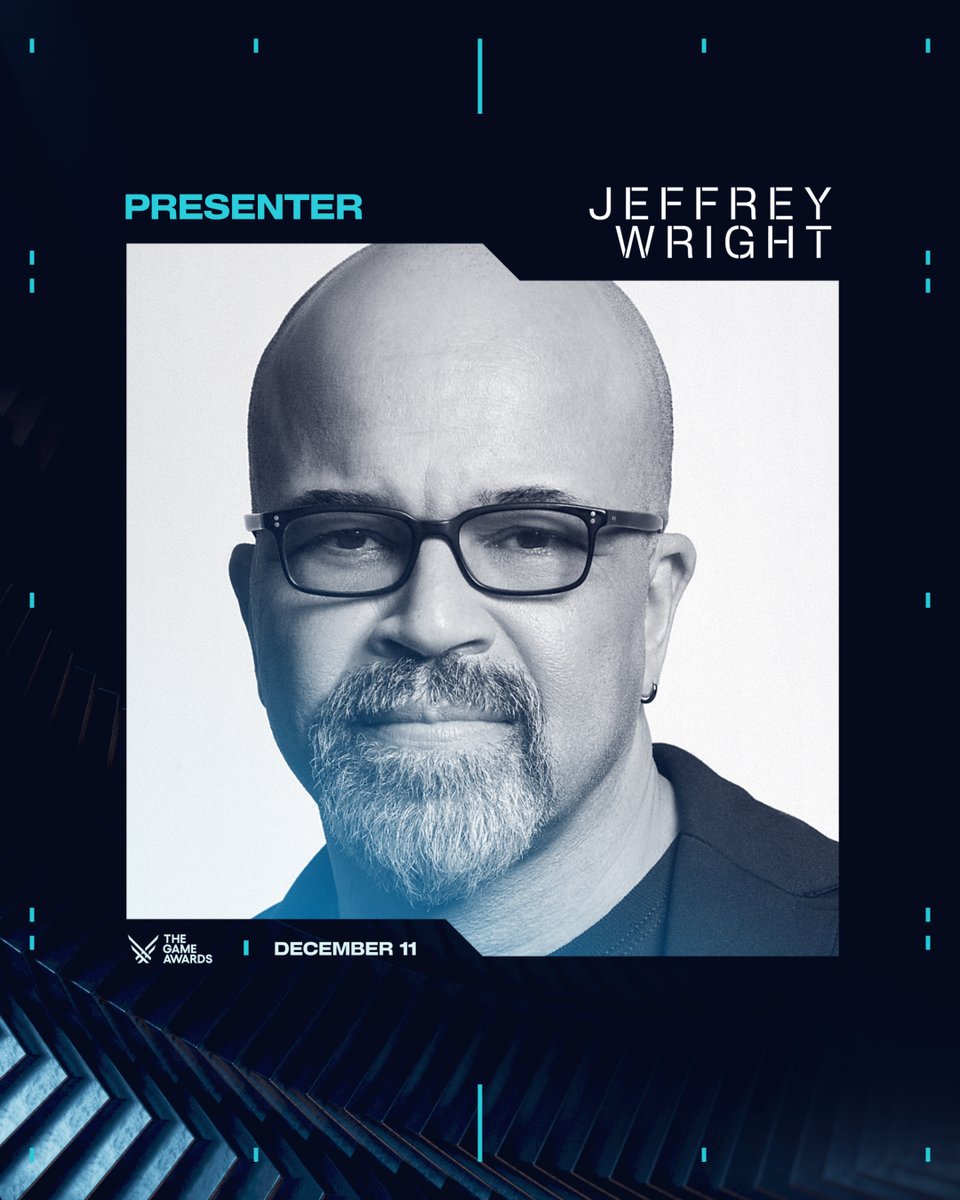 Dispatch, The Last Of Us and now #TheGameAwards 

We're thrilled to welcome the incredible JEFFREY WRIGHT to #TheGameAwards as a presenter tomorrow night.