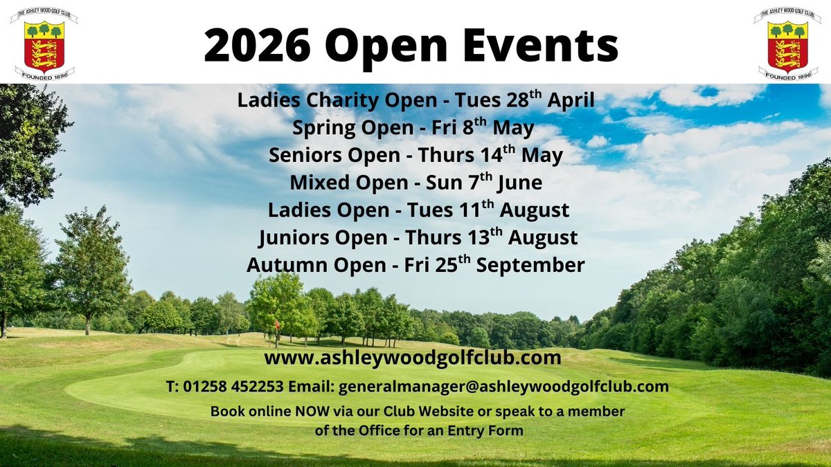 THE ASHLEY WOOD GOLF CLUB tweet media
