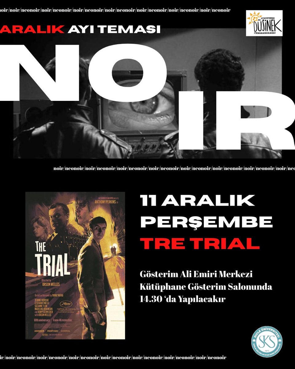 Bu ayki temamızınn ilk filmi ... 
Yarına bekleriz