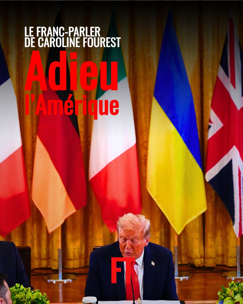 ARTICLE OFFERT 🎁

🇺🇸 L'Amérique de Trump ne rêve que de nous livrer à l'extrême droite et à ses avatars.

NON ! Les États-Unis ne sont plus nos alliés ❌

Le franc-parler de <a href="/CarolineFourest/">Caroline Fourest</a> 🗣️

🔗 : urls.fr/ayJ3nU