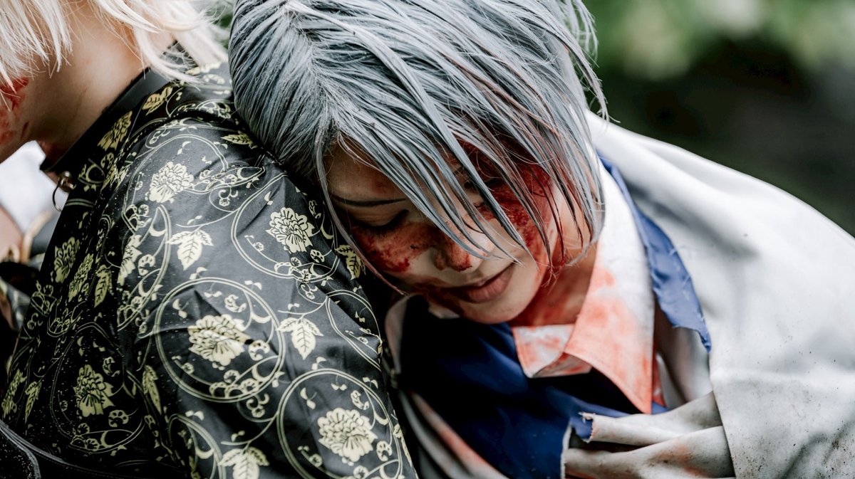 【Cosplay】　⚠︎血糊　刀剣乱舞　

　　　　　　　　信頼
photo はなさん<a href="/hanasan10riesan/">＊ はな ＊</a> 
長義　ゆきちさん<a href="/yuzupepp711/">ゆ</a>