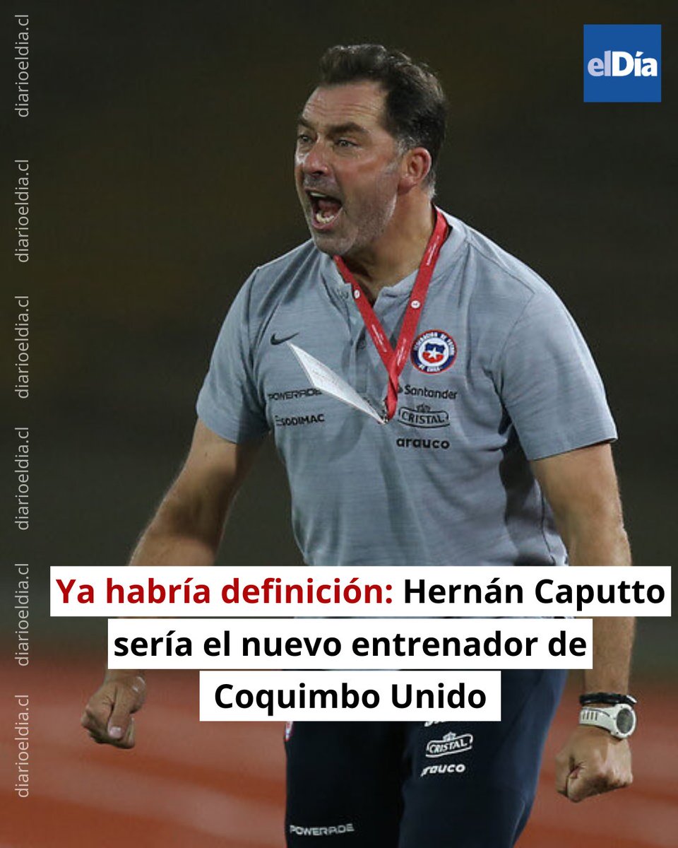 🔴 El técnico asumiría la banca del campeón chileno tras la emotiva despedida de Esteban González, quien partió al fútbol mexicano #ElDíaInforma 👉 tinyurl.com/ymc36yas