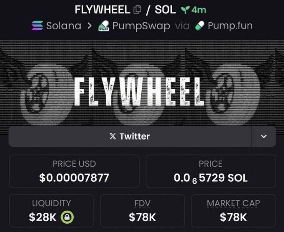 HODL_zilla's tweet image. Before the hype hits 📢
I’m already binge-holding #FLYWHEEL 🍿💼
$78K MC = steal of the year😄
CA: CKNT7dhevu9iEtwgfyKpCUFvvTJvqsUm4j7DNqApump
#InsiderAlpha #MemecoinHunt #solana #Ftp