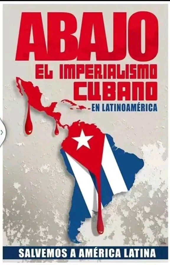 #Cuba o más específicamente el castrismo es el responsable del caos de la región.