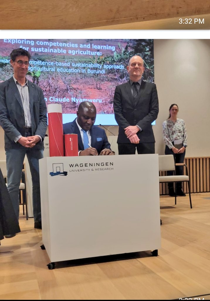 Dr Sylvestre NDAYIRAGIJE, PhD. tweet media