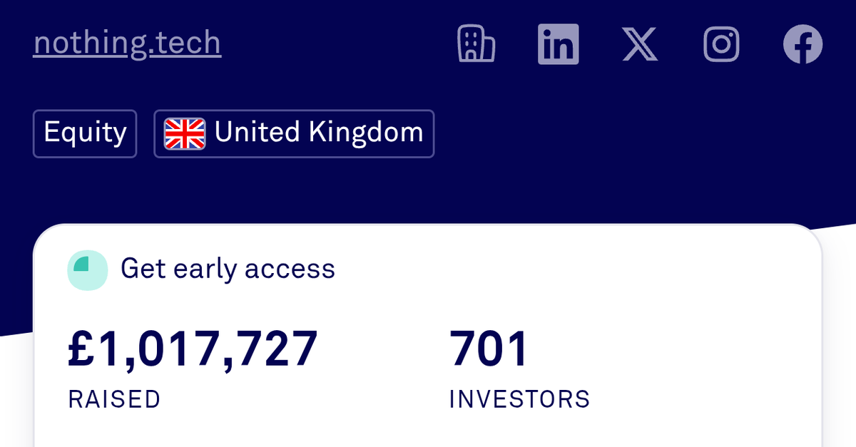 A million done 💯 #Nothing #CommunityInvestment
