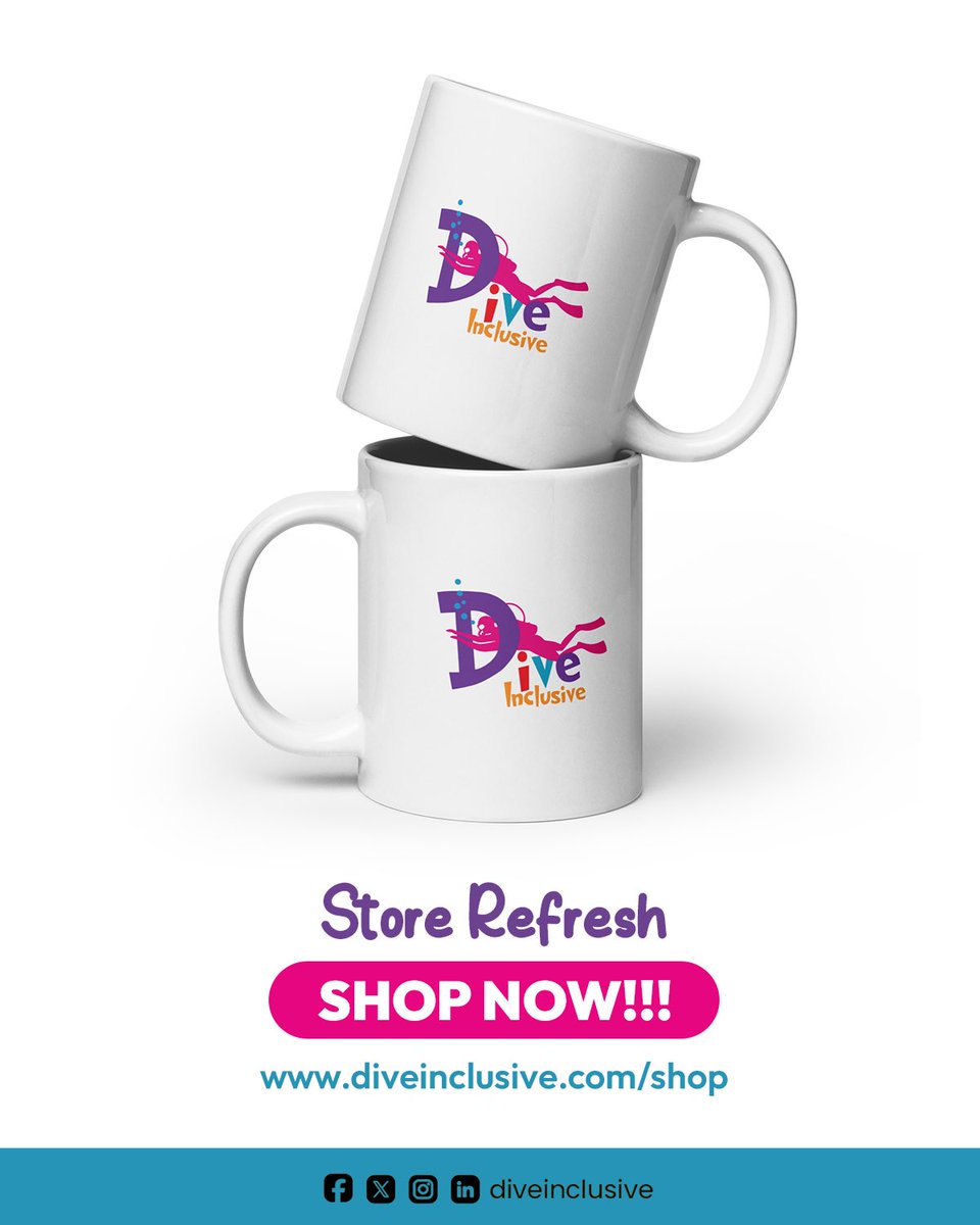 DiveInclusive's tweet image. Winter calls for warmth and impact.
Shop from our merch collection from cosy beanies to windbreakers &amp;amp; cropped hoodies.
Every purchase fuels training, access, &amp;amp; opportunities for young divers.
diveinclusive.com/shop/

#diveinclusive #support #winteressentials #WeareSSI #JCScuba