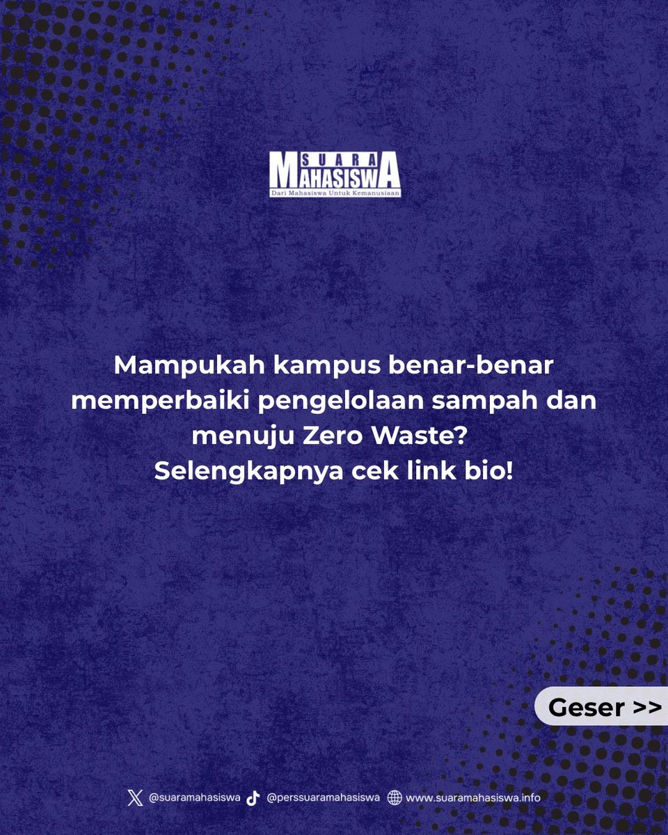 Pengelolaan sampah di Universitas Islam Bandung (Unisba) masih menyisakan persoalan setelah tumpukan sampah kembali terlihat di area Climbing Wall dan area benteng dekat Taman Teknik Pertambangan Kampus I Unisba, Jalan Tamansari No. 1, Kota Bandung. 

#pengolahansampah #unisba
