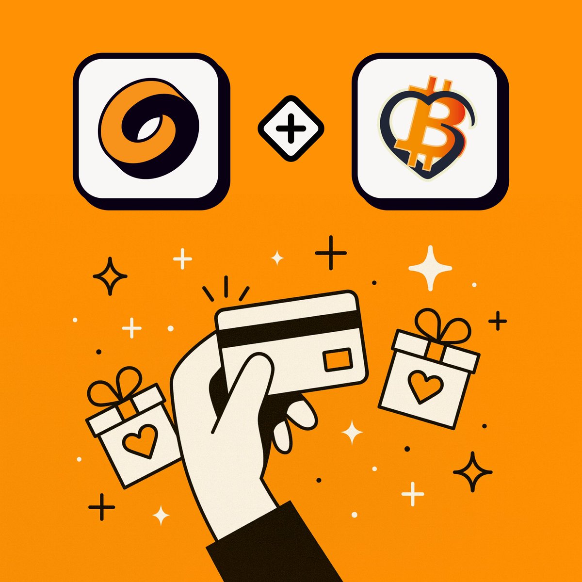 wavespace_'s tweet photo. GIVE TWICE THIS CHRISTMAS 🧡
Introducing a collab with @_ProofofHeart_ - a Bitcoin-native charity directory, allowing donors to give BTC without any intermediaries.

Until Dec 25, all wavecard payments over 210,000 sats will earn 1,000 sats donation to a charity of your choice!⬇️