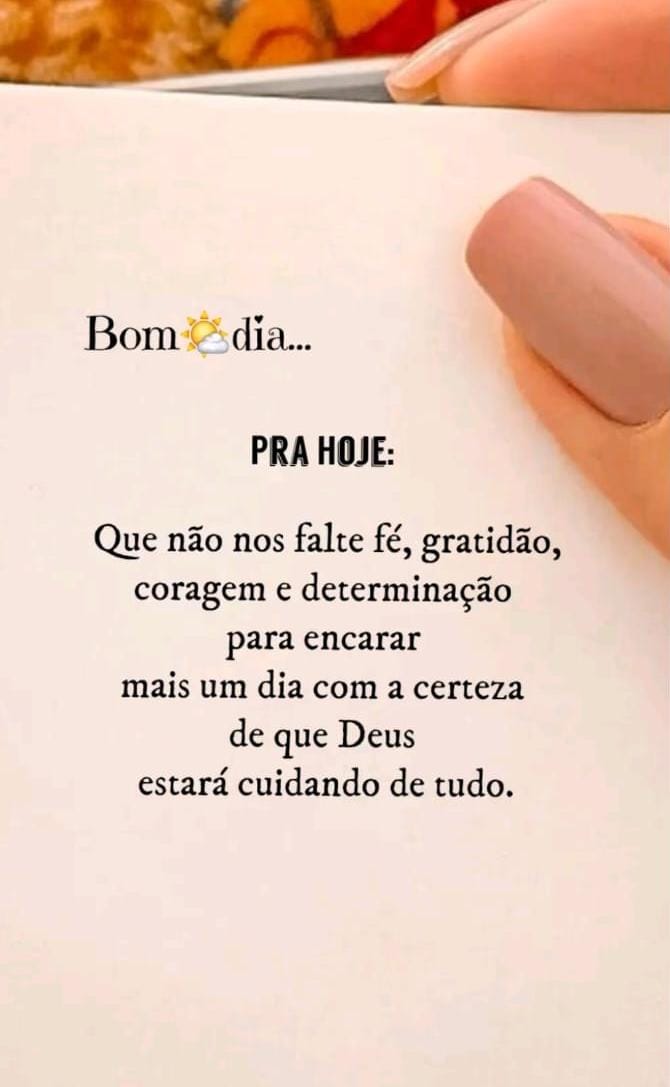 Bom dia a todos 
E uma excelente  Quarta-feira  a cada um 🙌