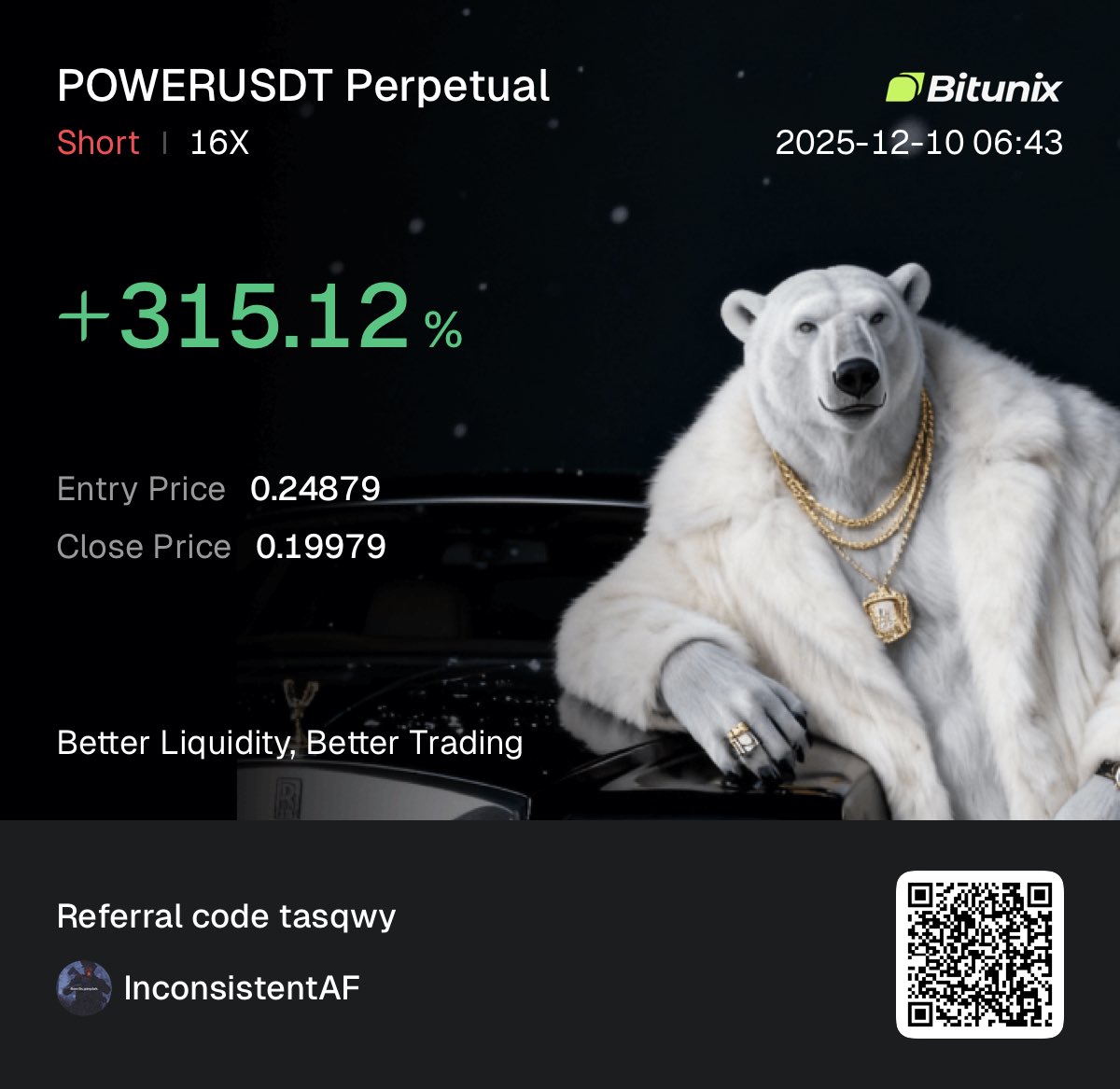 InconsistentAf's tweet image. Just some small wins from last night