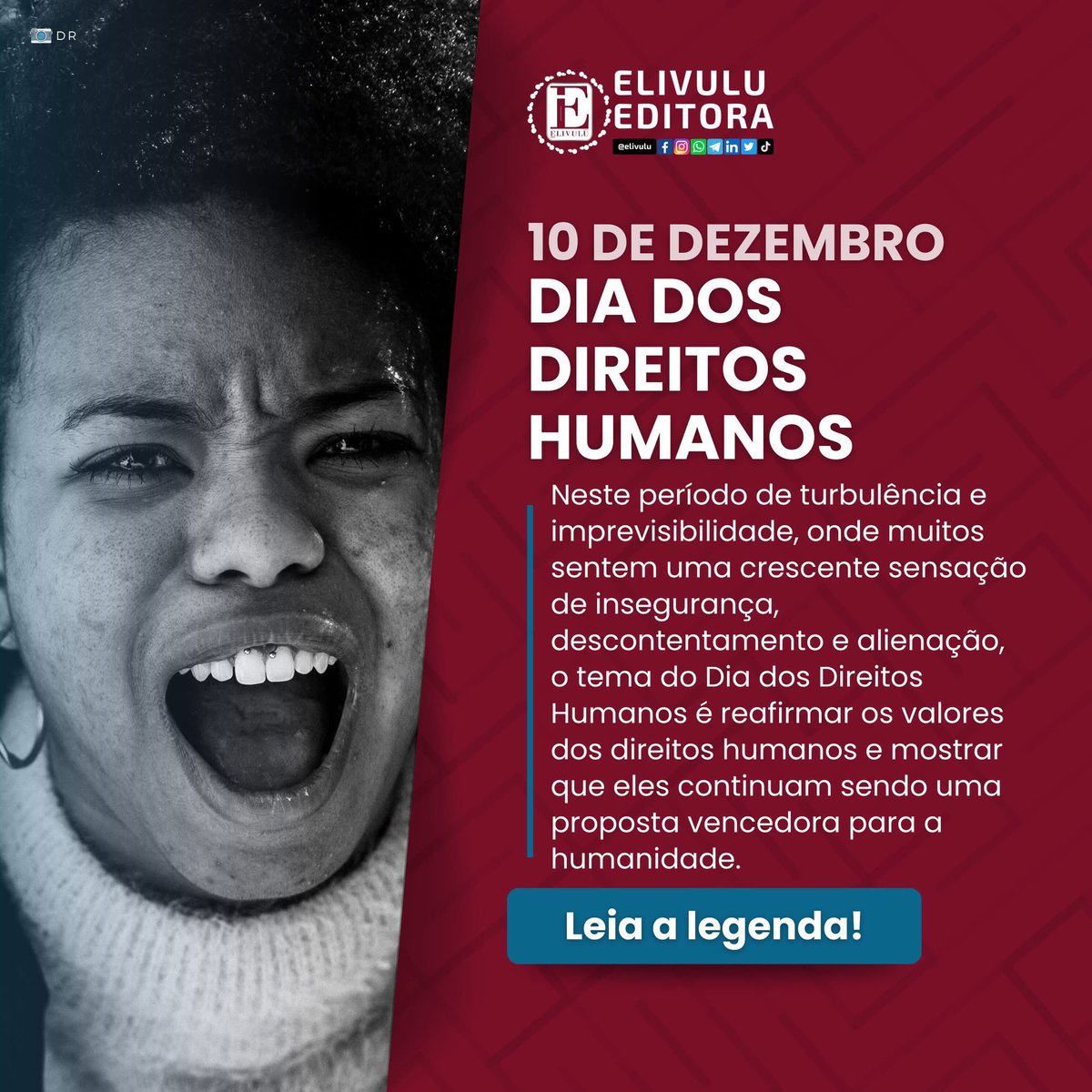 Sugestão de Leitura
«A longa marcha dos direitos humanos» (ed. 2005).
Autor: Agnelo Carrasco (n. Lubango)

#livro #literatura #direitoshumanos #dudh #onu #elivulu
