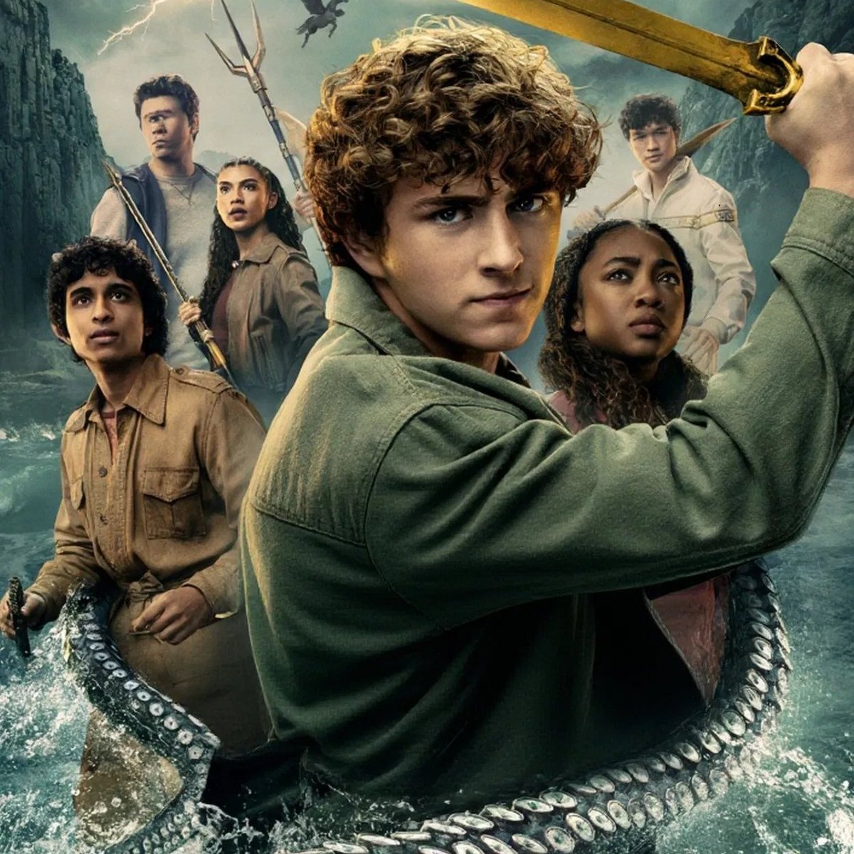 sboficial's tweet photo. A 2ª temporada de Percy Jackson e os Olimpianos estreou.