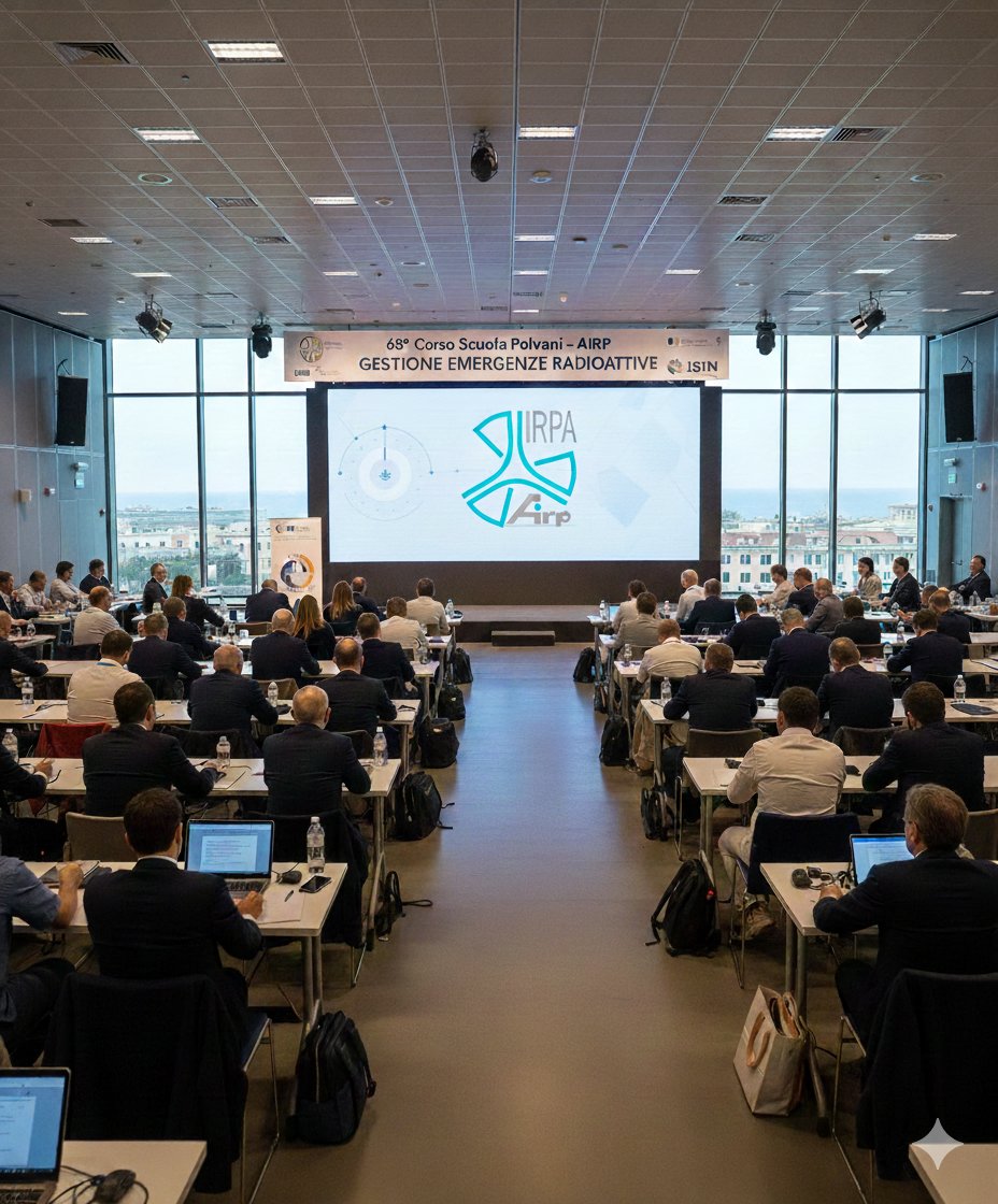 Il tema della gestione delle emergenze da contaminazione radioattiva, sia in caso di incidenti presso centrali nucleari sia nell’eventualità dell’impiego di ordigni nucleari, è stato il tema del 68° Corso #AIRP. All’evento  ha partecipato anche ISIN isinucleare.it/it/notizie/pro…