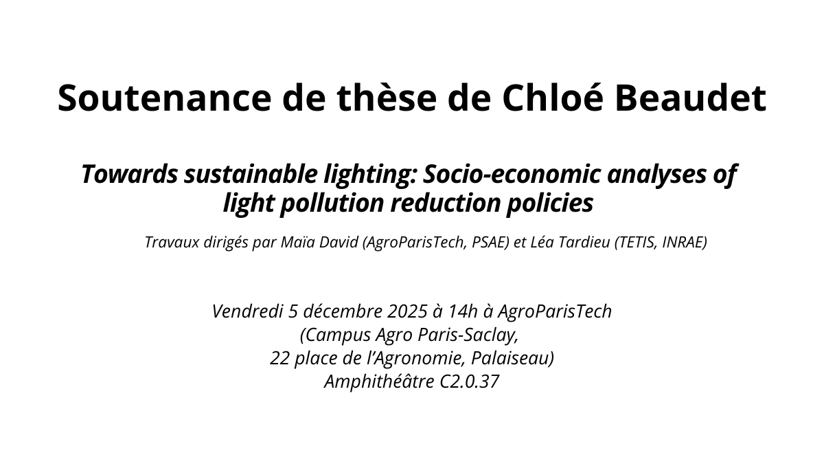 Paris Saclay Applied Economics tweet media