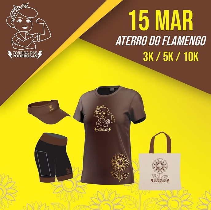 RioRunningTour's tweet image. 🔔 Contagem Regressiva para a Corrida das Poderosas 2026! Participe da 1ª Etapa no Aterro do Flamengo, dia 15/03. Temos distâncias de 10Km, 5Km e 3Km para Caminhada. Inscreva-se agora e mostre seu poder! Mais informações: wix.to/FFlzc4O #CorridaDasPoderosas