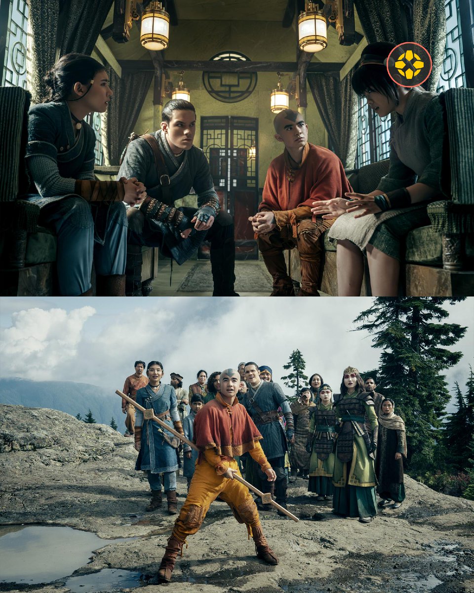 IGN's tweet photo. Netflix has given us a first look at Season 2 of Avatar: The Last Airbender, including Toph and some other new characters, along with the main cast. https://t.co/3eBj9jRVJp