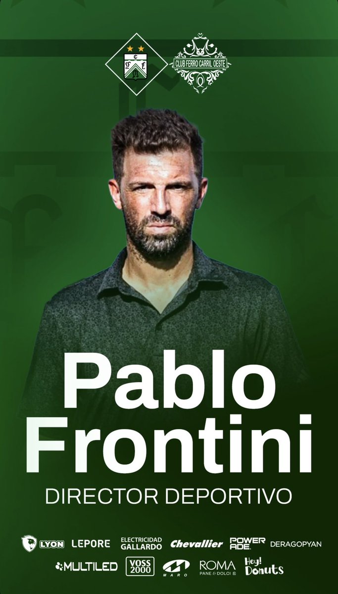 lucasm1819's tweet photo. Éxitos en este nuevo desafío! 🙌 
Se cuanto deseaste y esperaste esta vuelta.
 @pablofrontini 

#Fe #Trabajo #Humildad #LoUnicoImposibleEsAquelloQueNoIntentas https://t.co/pEJWvIgLqF