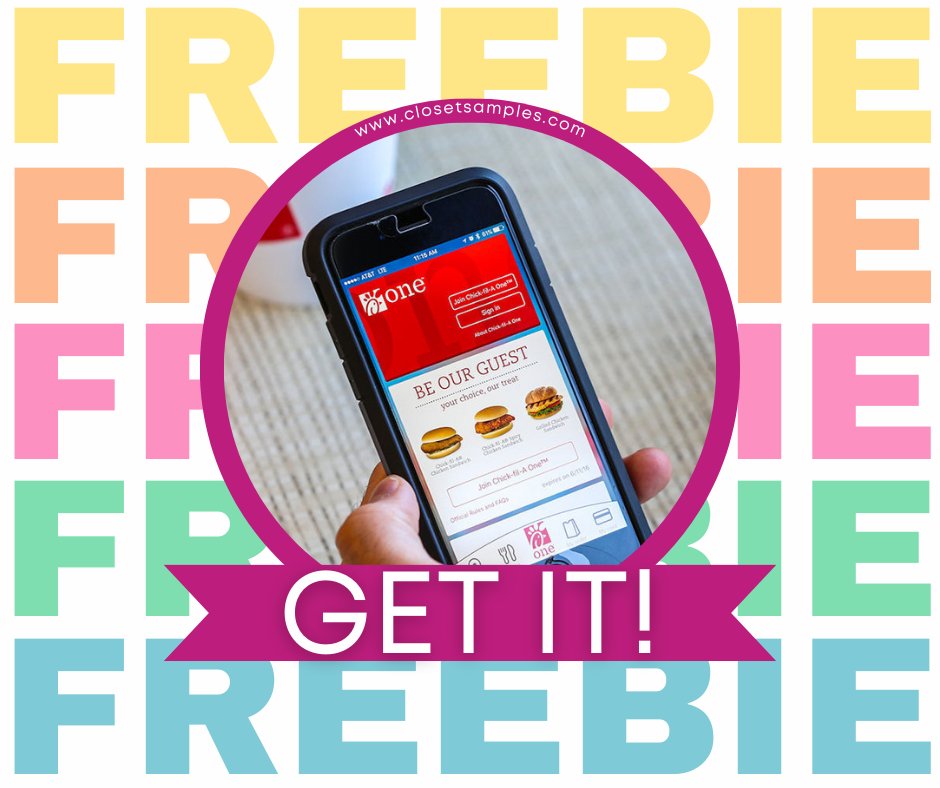 closetsamples's tweet image. OMG FREE CHICK-FIL-A ON YOUR BIRTHDAY?! 😱🔥 literally screaming, crying, throwing up 🤪 drop everything and grab yours BEFORE IT'S GONE 💀✨⬇️ closetsamples.com/freebies/birth…  
#chickfila #freefood #birthdayhack #fyp #viral