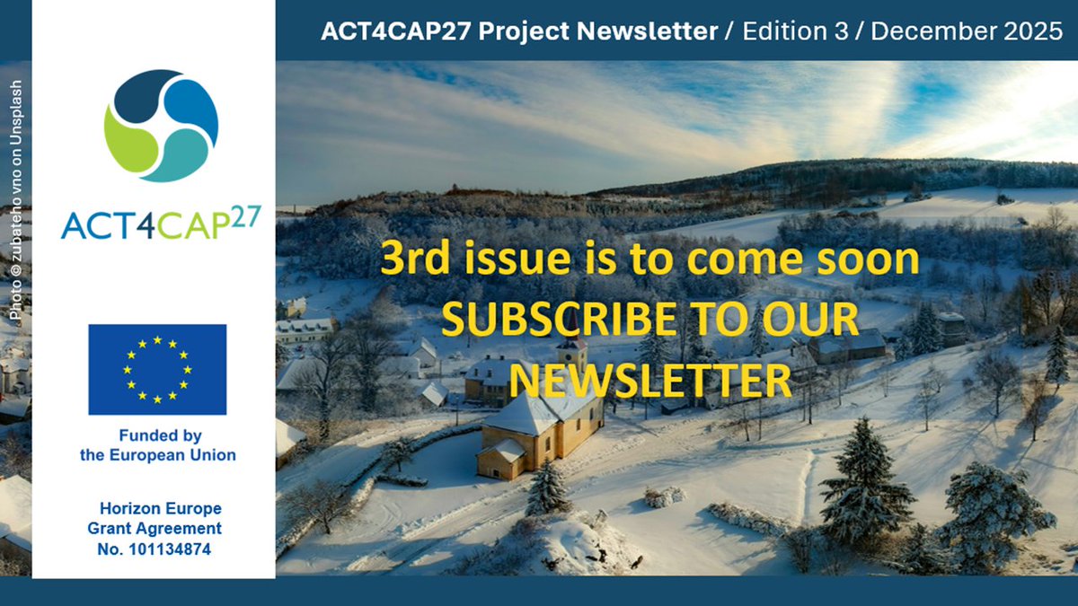 ACT4CAP27 HE Project │ also on bsky @act4cap27.eu tweet media