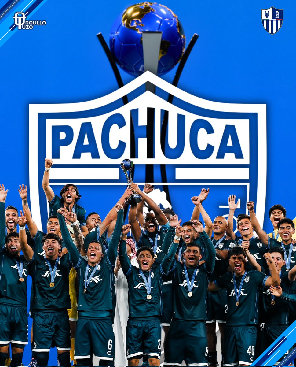 🩵🏆 Buenos días, Campeones de América

Por última vez en este 2025, pues hoy se juega una nueva edición del Derbi de las Américas y toca entregar la corona, esperemos no pase mucho tiempo para que nuestros <a href="/Tuzos/">Club de Futbol Pachuca</a> vuelvan a alcanzar la gloria continental. 🥹

#OrgulloTuzo💙