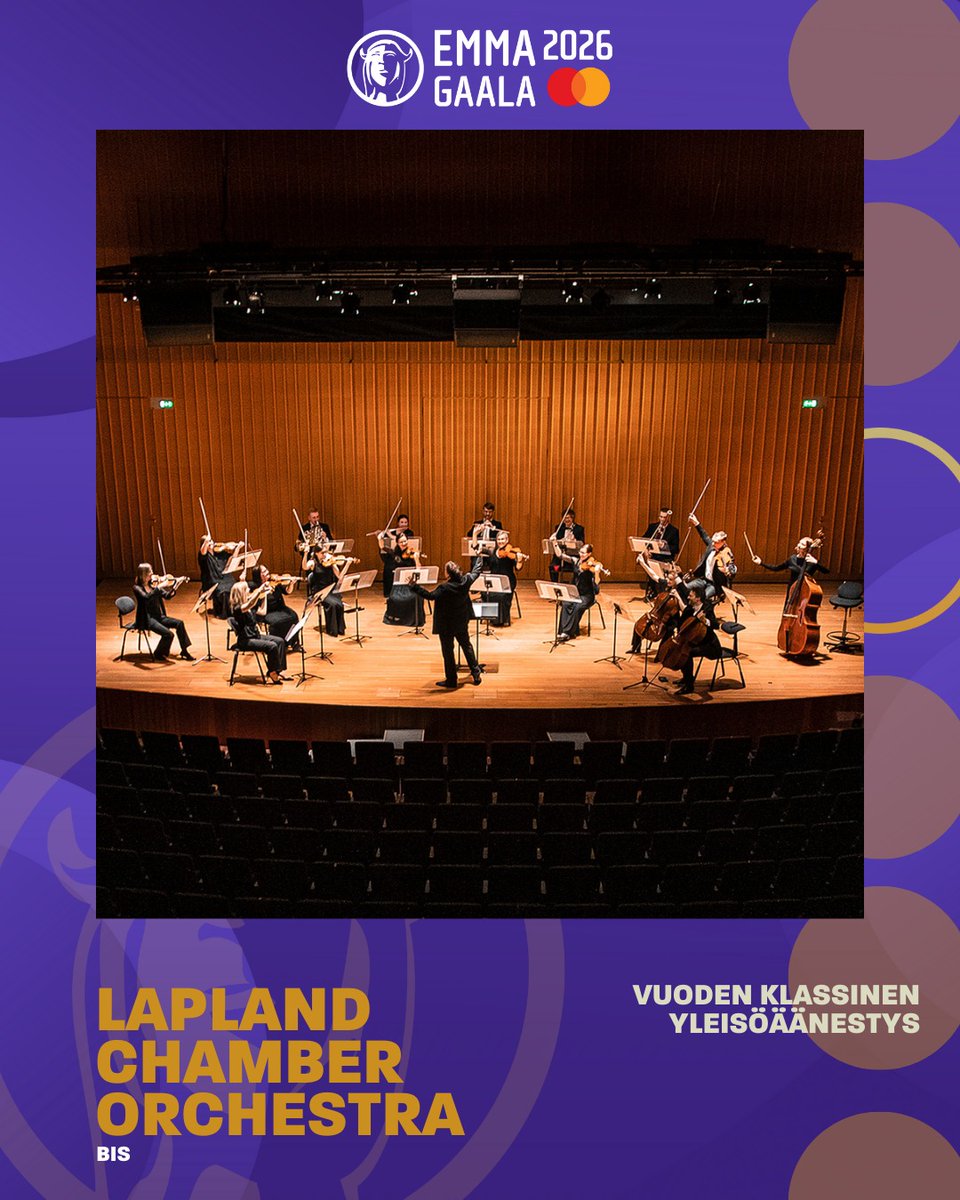 LaplandChamber's tweet photo. One of the nomineed for Classical of the Year 2025 ✨
Sebastian Fagerlund Autumn Equinox ✨ #SebastianFagerlund
@johnstorgards #NiekDeGroot #bisrecords https://t.co/g8IMfH8EjX