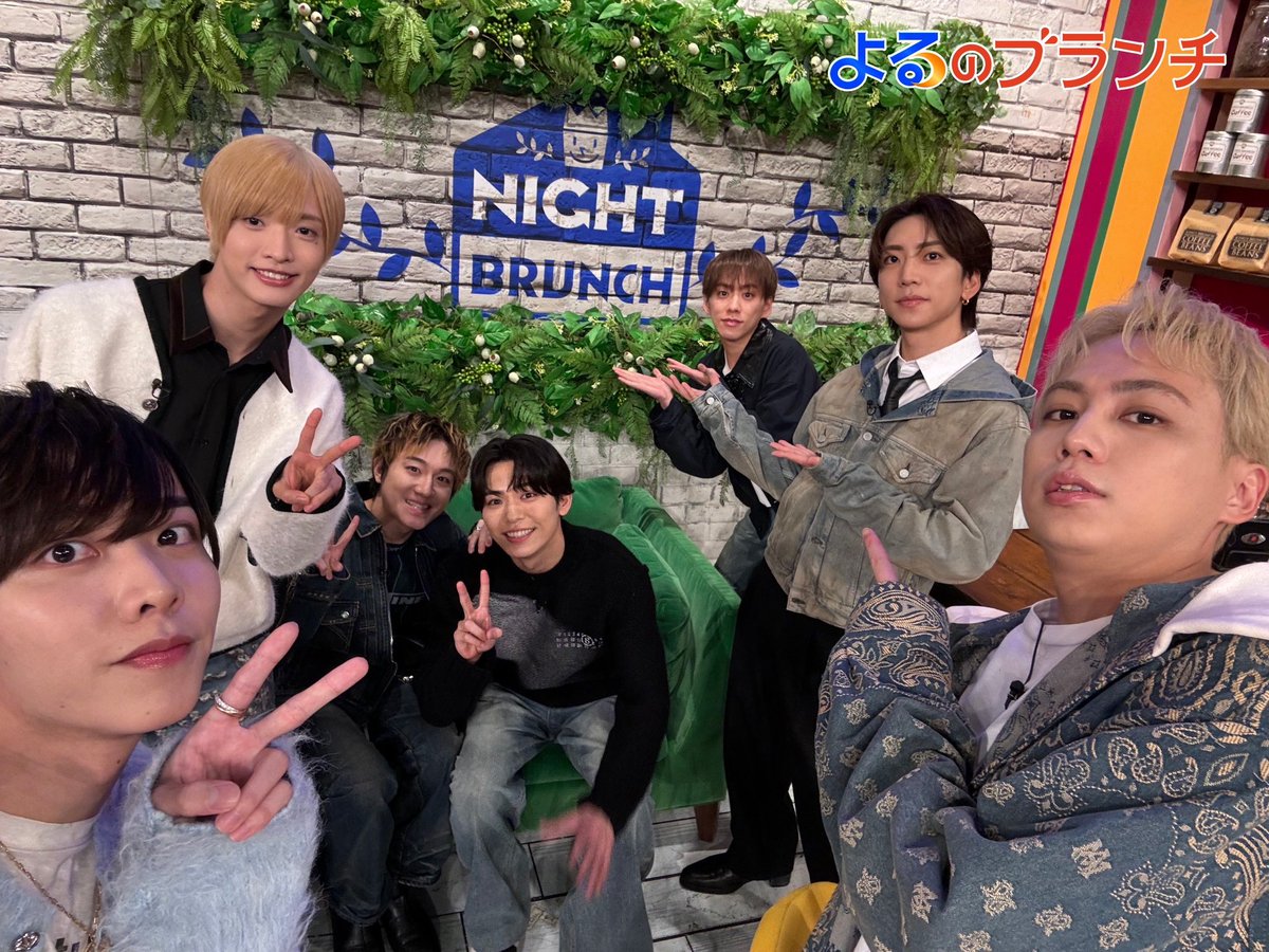 night_brunch's tweet photo. ｡.ꕤ‿‿ IMP. ‿‿ꕤ.｡

IMP.が全員揃って登場！
よるブラとゲーム対決🔥
人狼ゲームでは、最弱…？？

／ 　
　特別に公開✨　
　収録後に𝗦𝗲𝗹𝗳𝗶𝗲 𝗣𝗵𝗼𝘁𝗼を撮影📷˖⋆꙳ 
＼  

12/10(水)23:56〜
#よるのブランチ 是非ご覧ください🌟
@_7mp_official_ https://t.co/IxmWyh7n77
