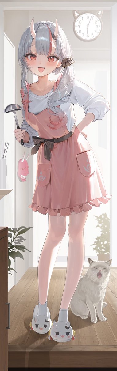 人間様、行ってらっしゃい🎶気をつけてね！

#百鬼絵巻