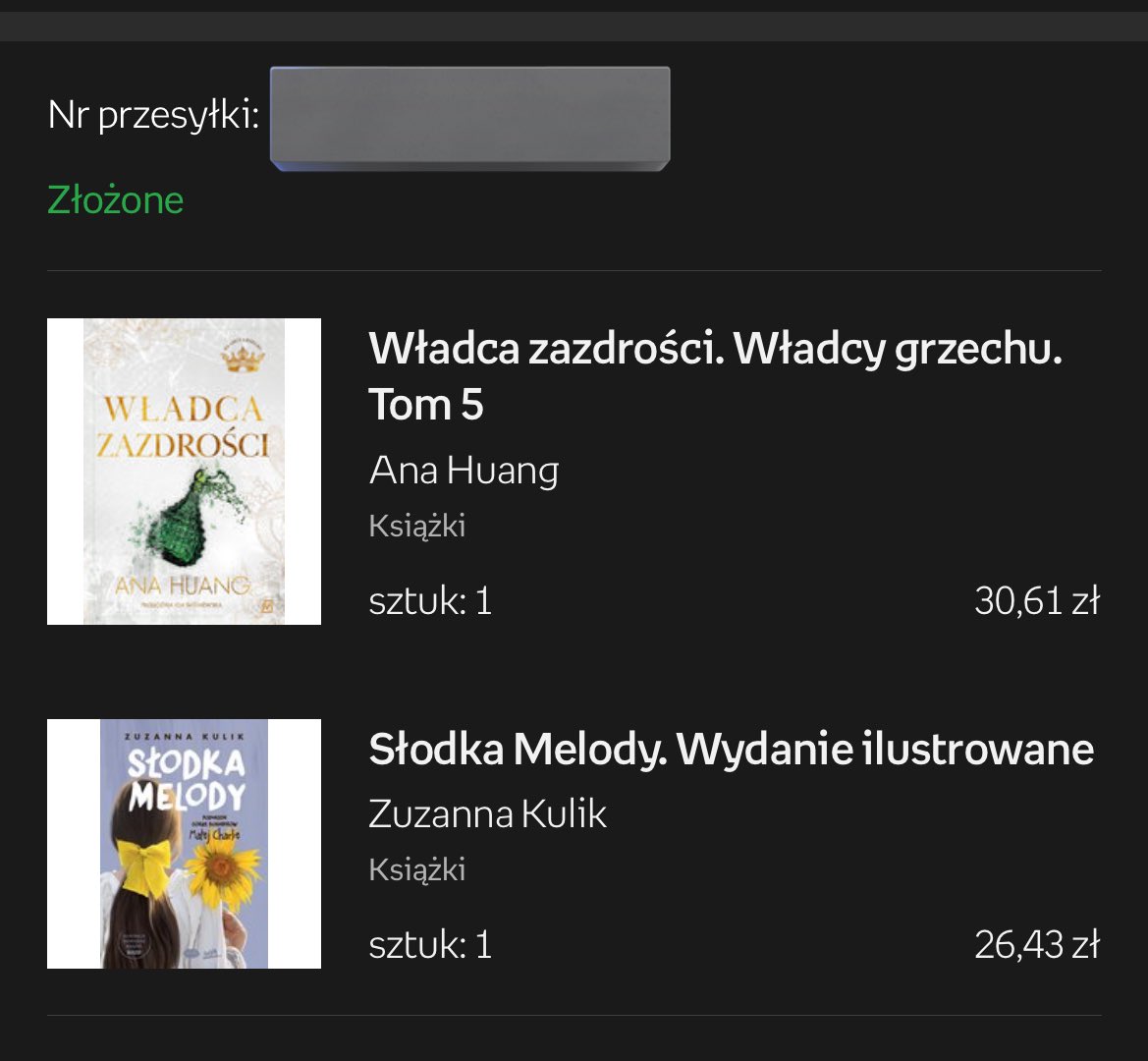 dawno nie zamawiałam książek, ale myślę, że slay😋